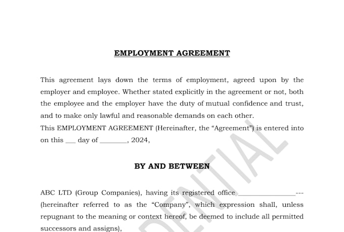 do contract drafting, reviewing with risk assessment